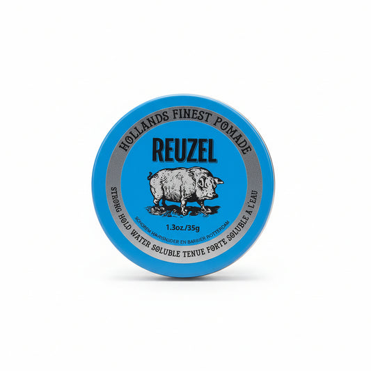 Reuzel Blue Strong Hold High Sheen Water Soluble Pomade - 35 g