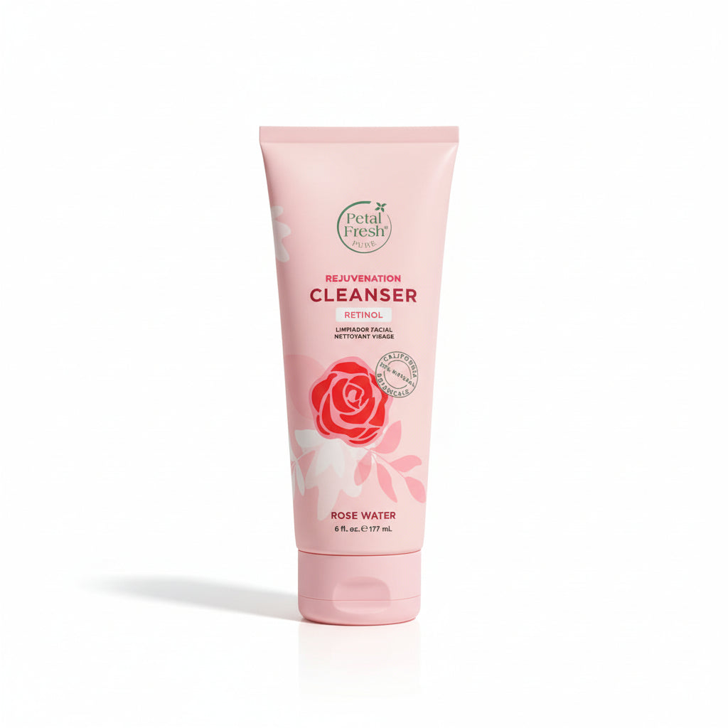 Petal Fresh Pure Rejuvenation Cleanser Retinol & Rose Water 177ml