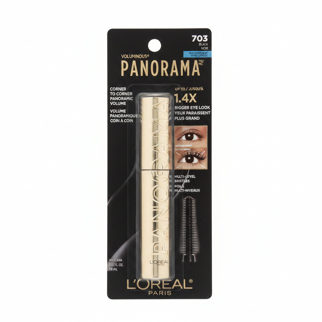 L'Oréal Paris Voluminous Panorama Waterproof Mascara 703 Black