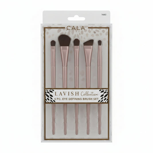 Cala Lavish Collection 5 Pc. Eye Defining Brush Set
