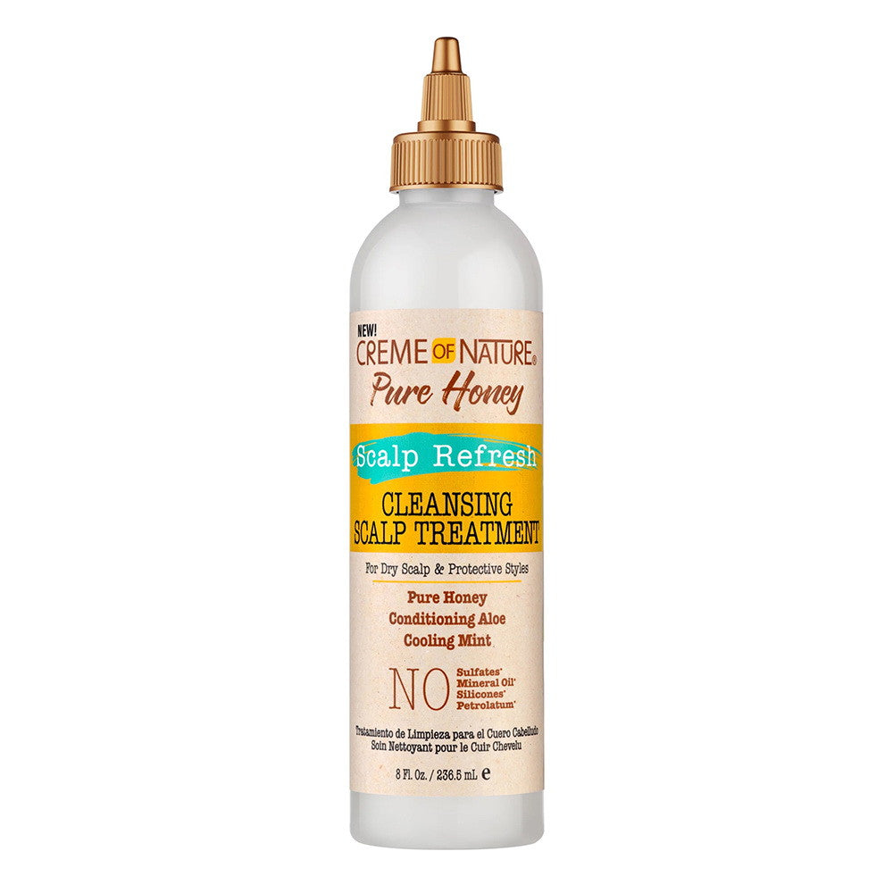 Creme of Nature Pure Honey Scalp Refresh Cleansing Scalp Treatment 236.5ml