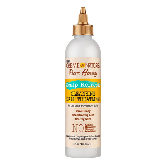 Creme of Nature Pure Honey Scalp Refresh Cleansing Scalp Treatment 236.5ml