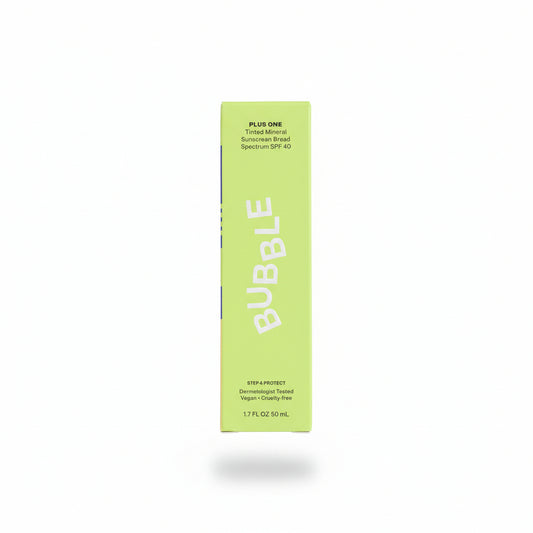 Bubble Skincare Plus One Tinted Mineral Sunscreen Broad Spectrum SPF 40 50 ml