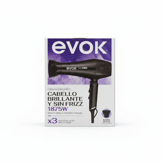 Evok Pro Secador de Cabello 1875W + 1 Unidad
