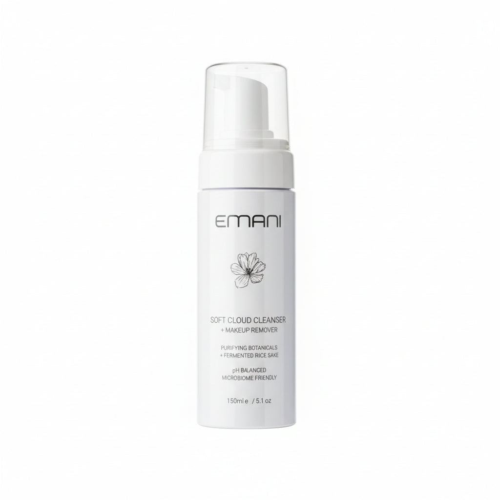 Emani Soft Cloud Cleanser + Makeup Remover 150 ml