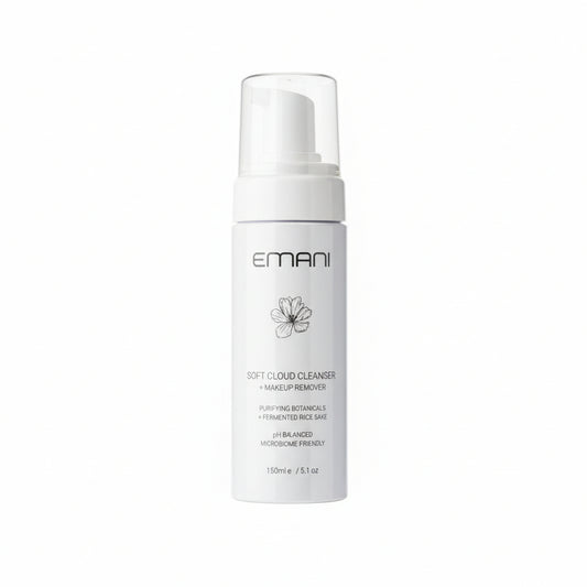 Emani Soft Cloud Cleanser + Makeup Remover 150 ml
