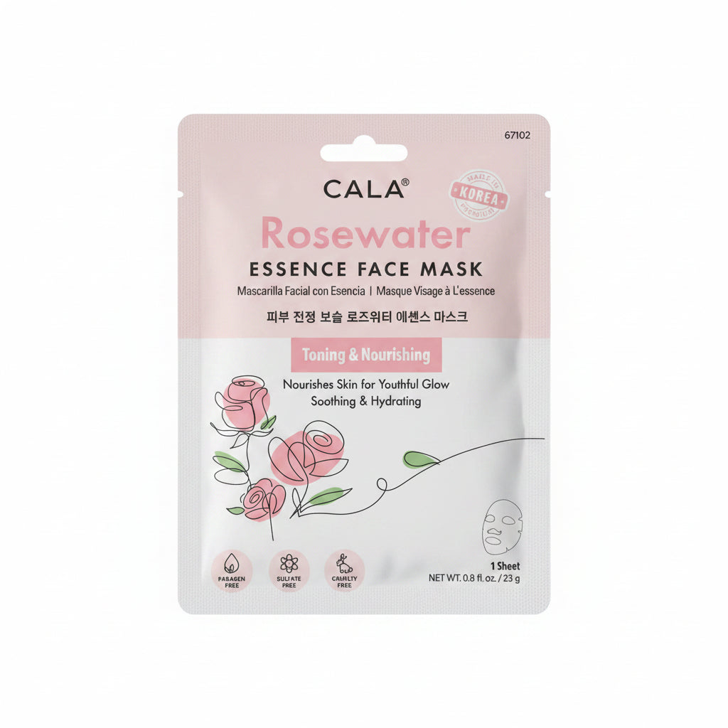 Cala Rosewater Essence Face Mask 23 g