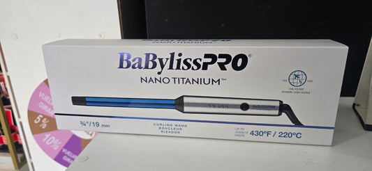 BaBylissPRO® Nano Titanium™ ¾" Curling Wand (BNTW75NUC)