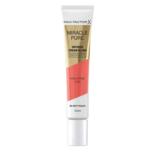 Max Factor Miracle Pure Infused Cream Blush y Satin Matte 15 ML