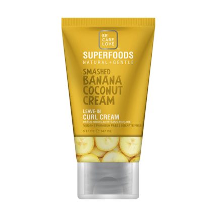 Be Care Love SuperFoods Smashed Banana Coconut Leave-In Curl Cream 147 ml
