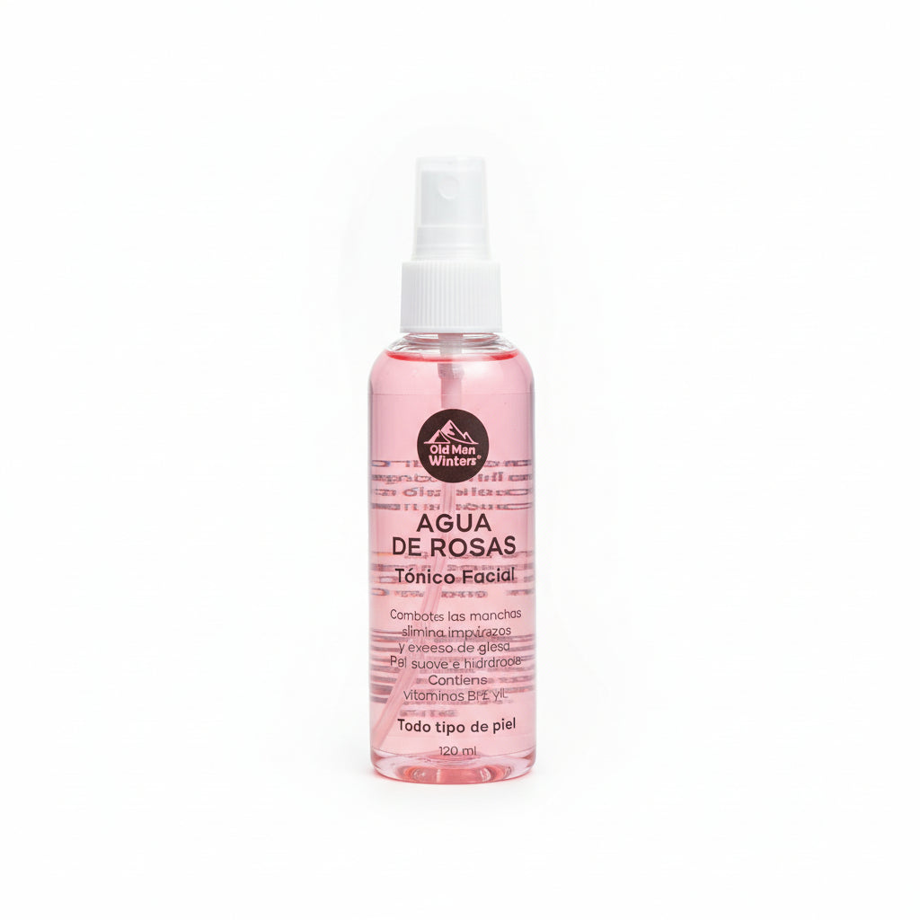Agua de Rosas Tónico Facial Old Man Winters 120 ml.