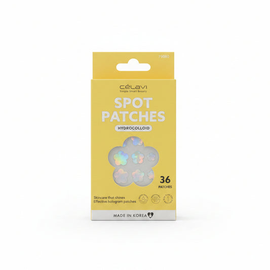 Célavi Hologram Flower Hydrocolloid Spot Patches 36 Patches