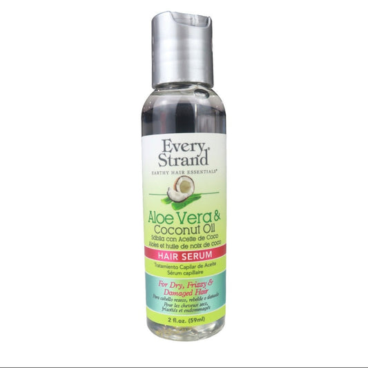 Every Strand® Earthy Hair Essentials™ Aloe Vera & Coconut Oil Hair Serum 59 mL (2 FL. OZ.)