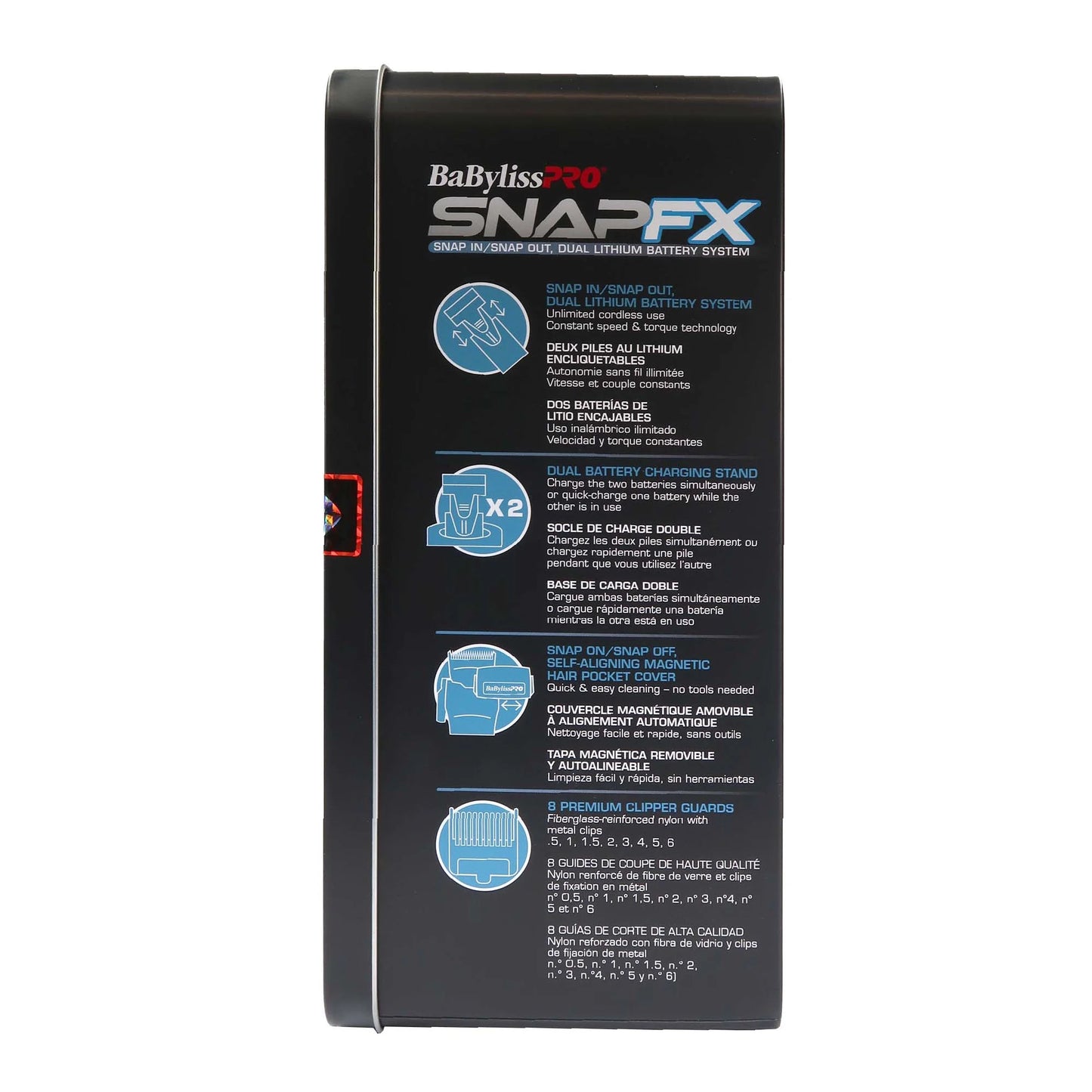 BaBylissPRO SNAPFX FX890 Cordless Clipper (Máquina de Corte)
