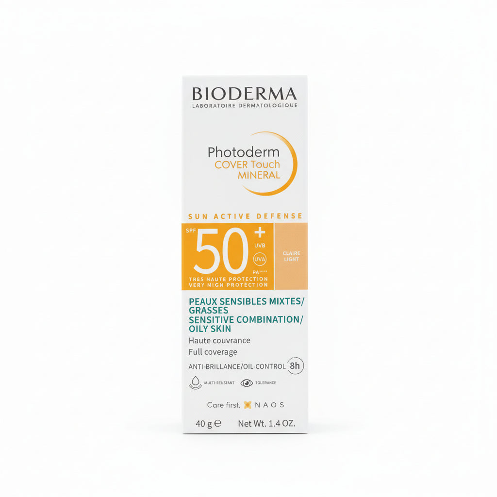 Bioderma Photoderm Cover Touch Mineral SPF 50+ Tono Claire Light 40 g