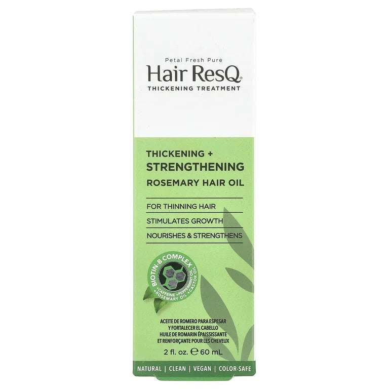 Petal Fresh Pure Hair ResQ Thickening + Strengthening Rosemary Hair Oil 60ml