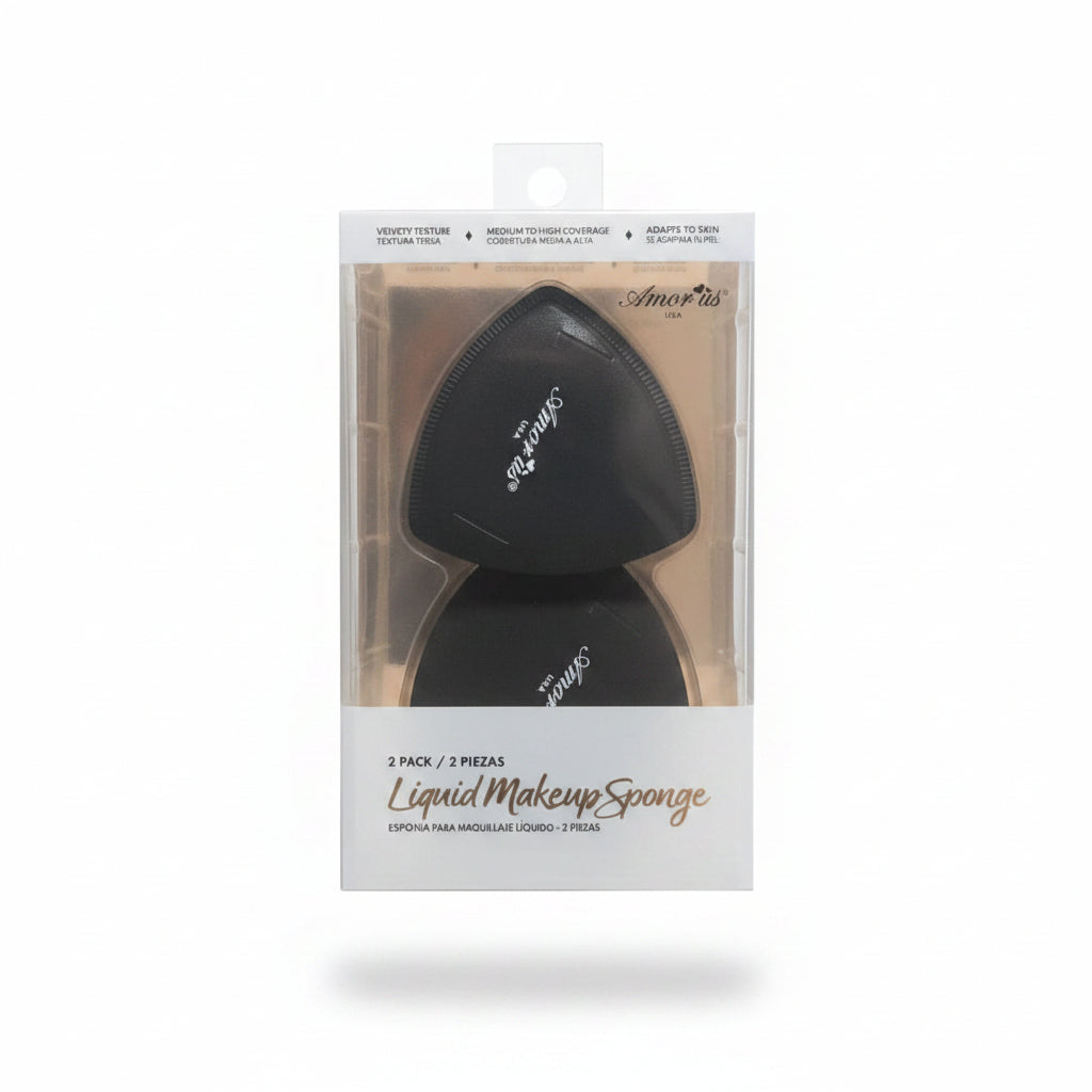 Amorus Liquid Makeup Sponge 2 pzas