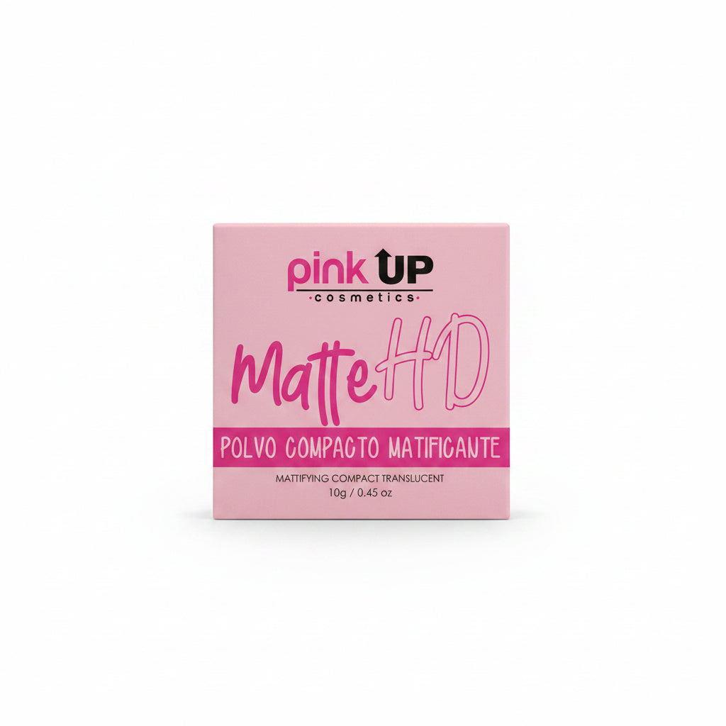 Polvo Compacto Matificante Pink Up Matte HD 10 g