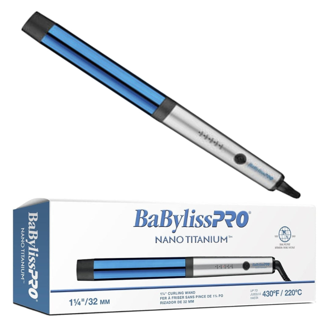 BaBylissPRO® Nano Titanium™ 1¼" Compact Curling Wand (BNTMW32UC)