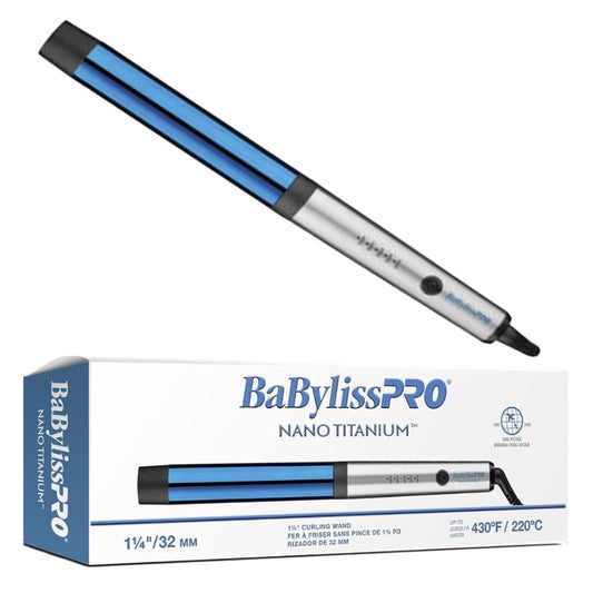 BaBylissPRO® Nano Titanium™ 1¼" Compact Curling Wand (BNTMW32UC)