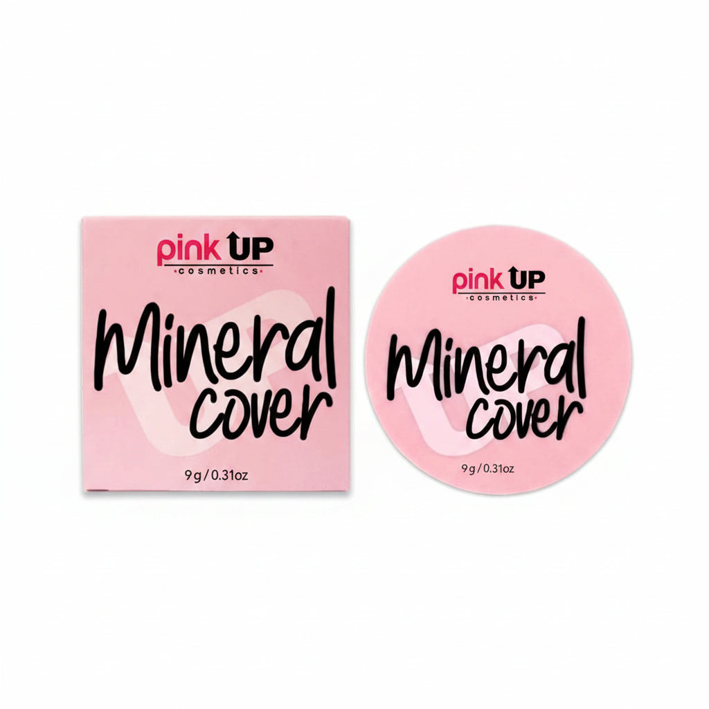 Maquillaje en Polvo Compacto Pink Up Mineral Cover 9 g