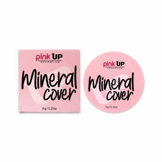 Maquillaje en Polvo Compacto Pink Up Mineral Cover 9 g