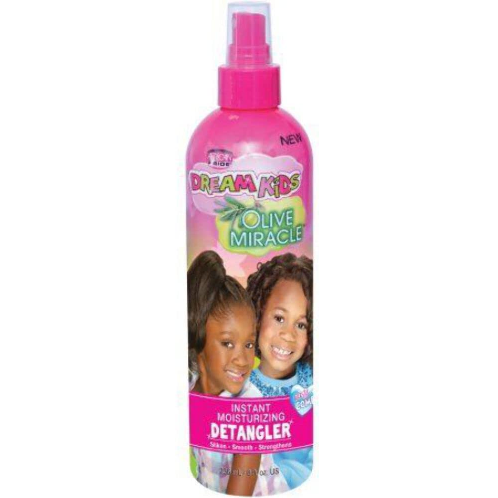 African Pride Dream Kids Olive Miracle Instant Moisturizing Detangler 236ml