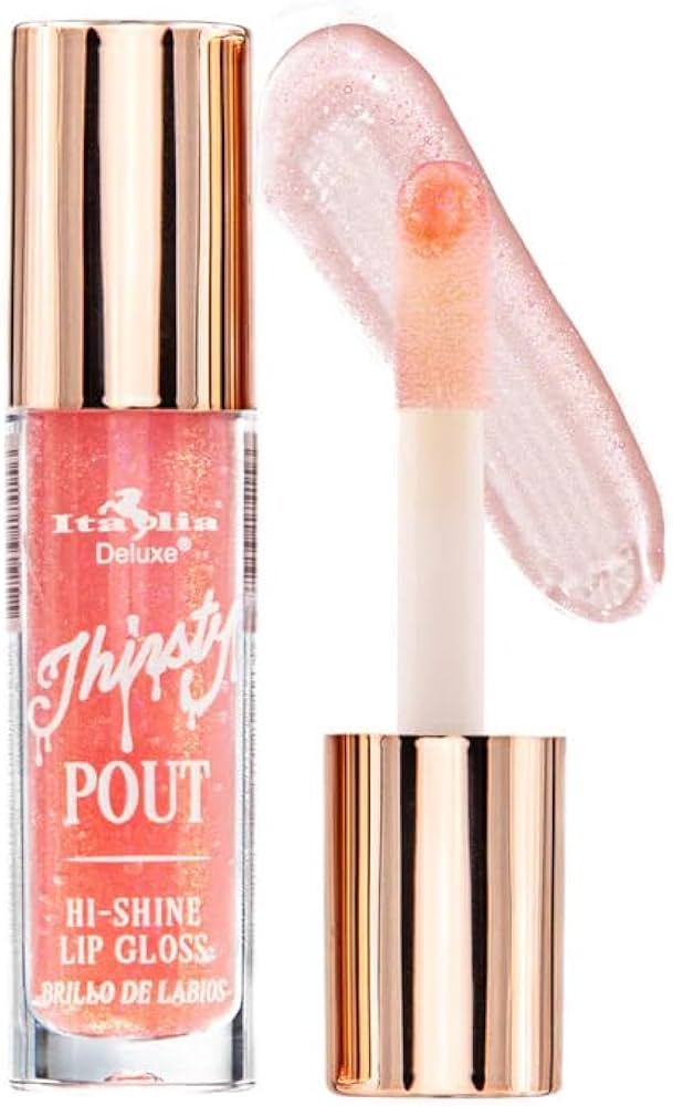 Italia Deluxe Thirsty Pout Hi-Shine Lip Gloss