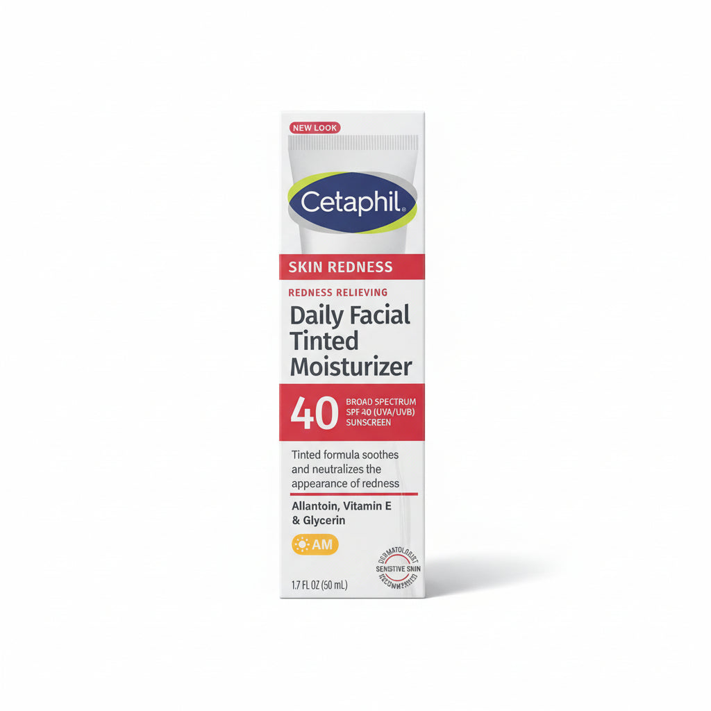 Cetaphil Skin Redness Relieving Daily Facial Tinted Moisturizer SPF 40 50 ml