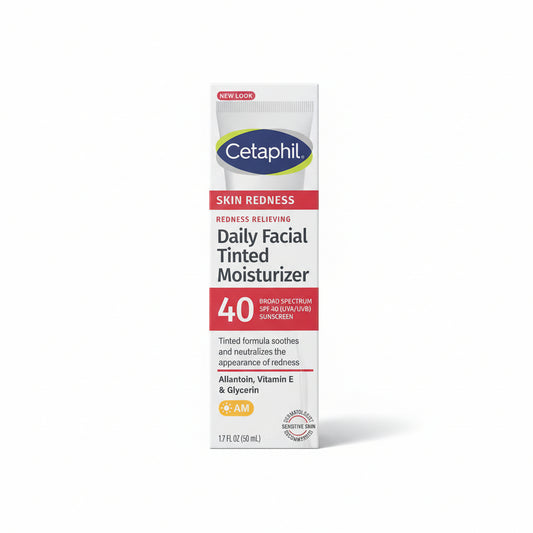 Cetaphil Skin Redness Relieving Daily Facial Tinted Moisturizer SPF 40 50 ml