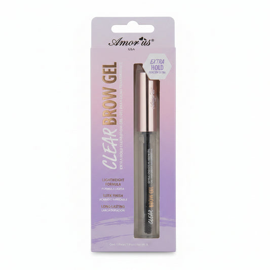 Amor Us Gel Transparente para Cejas Extra Hold + 1 Unidad