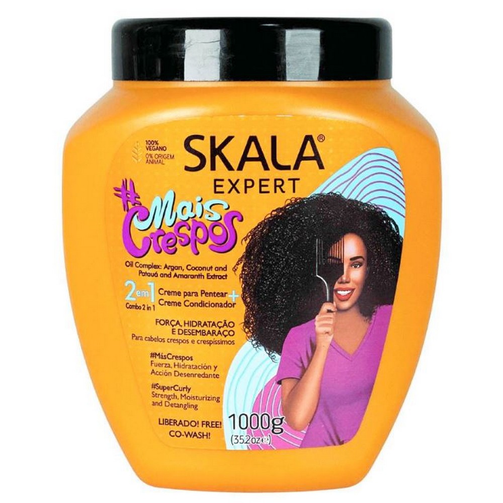 Skala Expert #MaisCrespos Creme de Tratamento 2 em 1 1000g