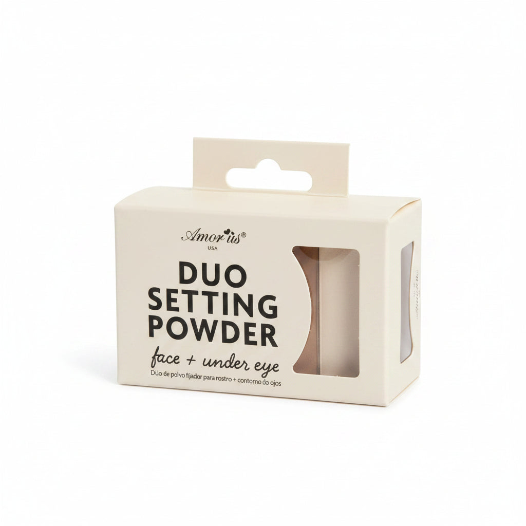 Amorus Duo Setting Powder Face + Under Eye