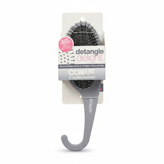 Conair Detangle Delight Shower Hook Hair Brush