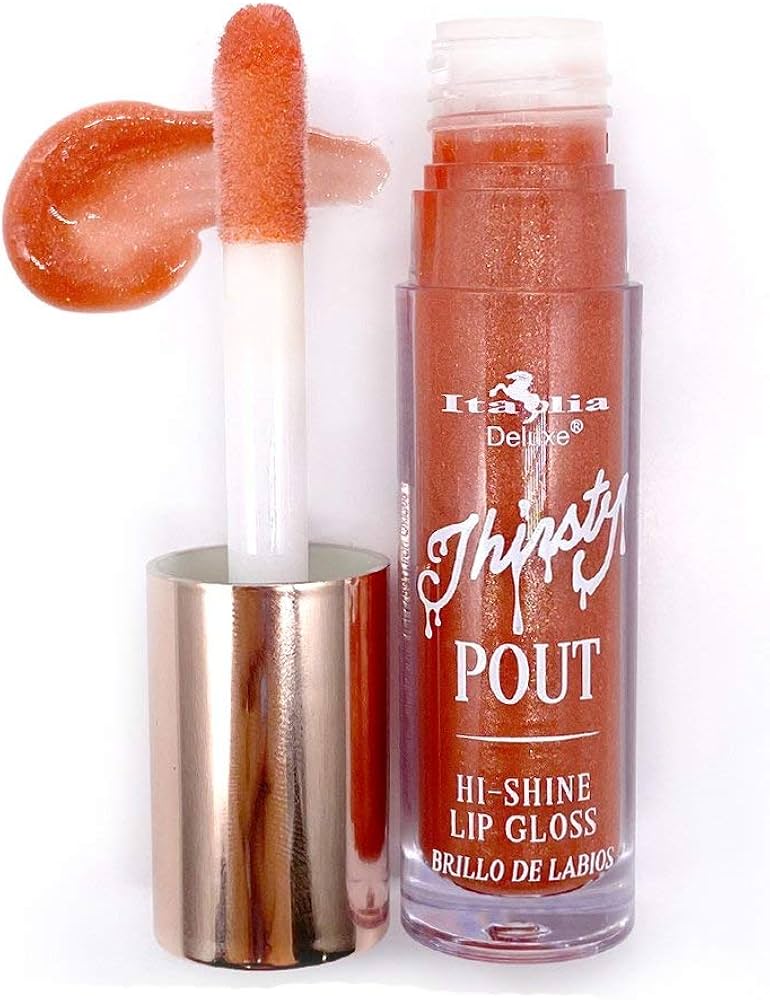 Italia Deluxe Thirsty Pout Hi-Shine Lip Gloss