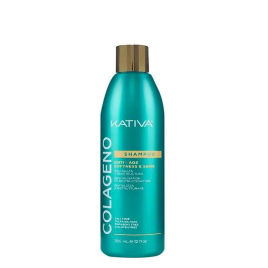 Kativa Colágeno Anti-Age Softness & Shine Shampoo - 355 ml (12 fl oz)