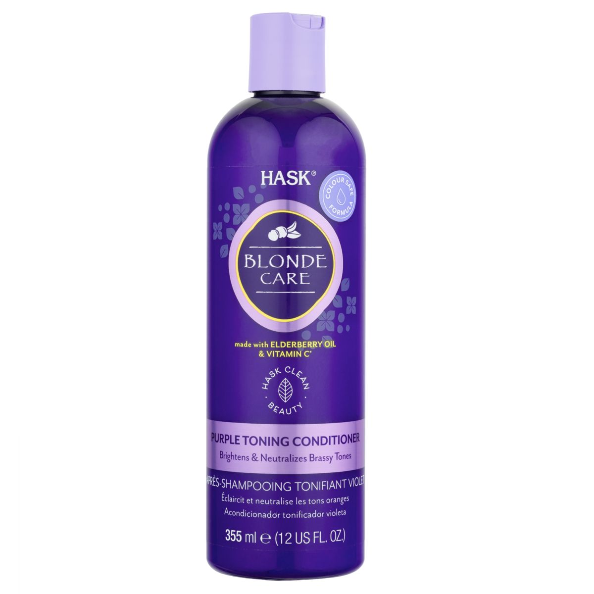 HASK Blonde Care Purple Toning Conditioner 355 ml