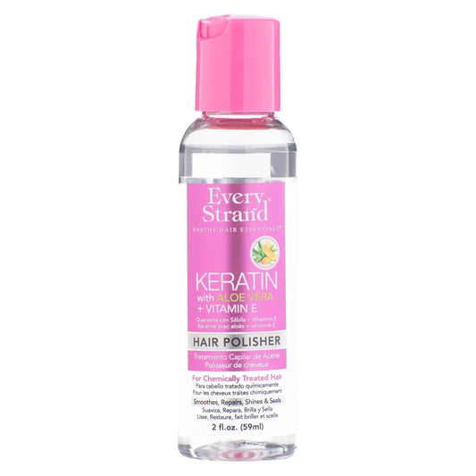 Every Strand® Earthy Hair Essentials™ Keratin with Aloe Vera + Vitamin E Hair Polisher 59 mL (2 FL. OZ.)