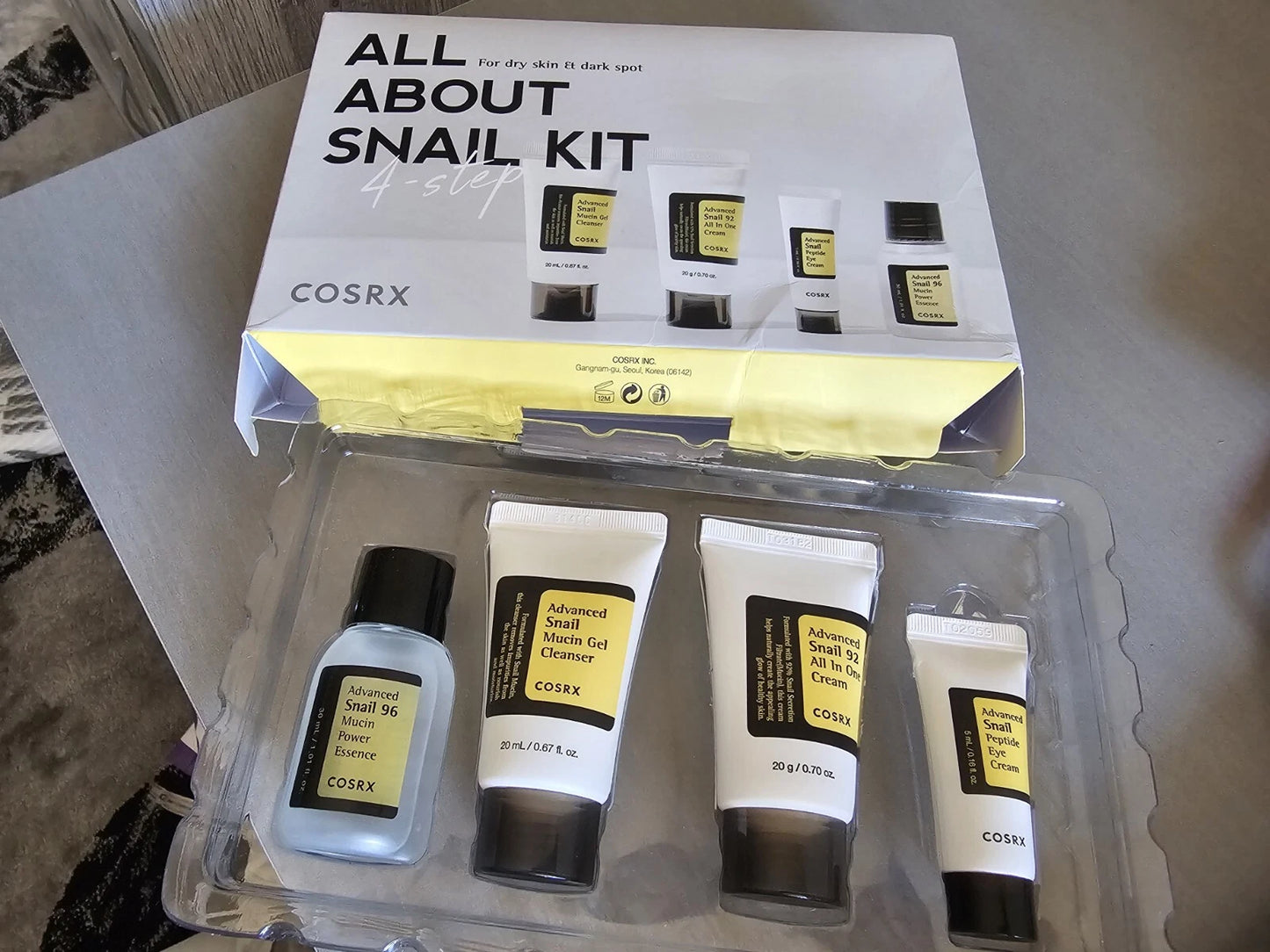 Cosrx All About Snail Kit (4-Step) 55 ml