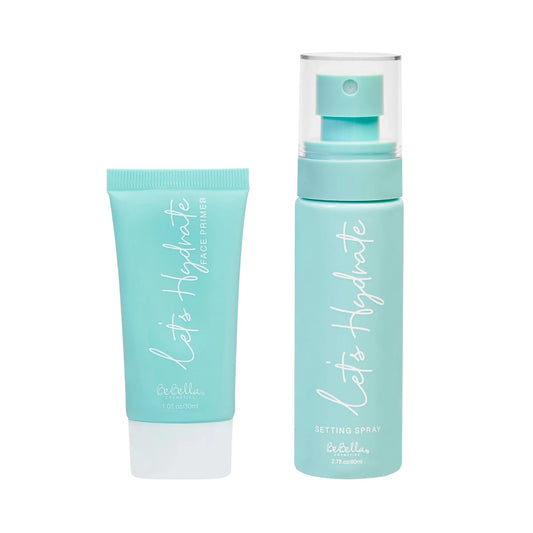 Beauty Creations BeBella Let's Hydrate Duo Primer 30 ml y Fijador 80 ml