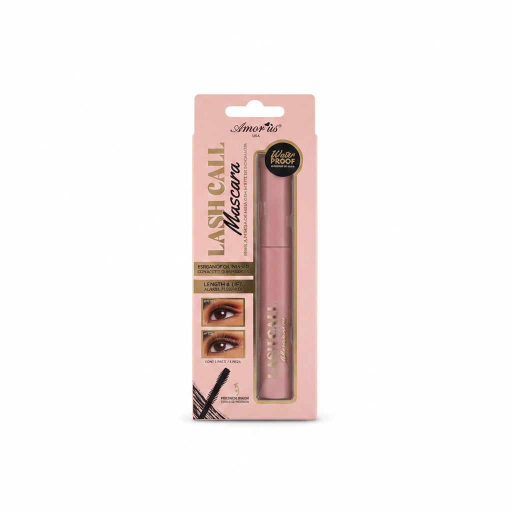 Amor Us Lash Call Mascara de Pestañas Con Aceite de Bergamota + 1 Unidad