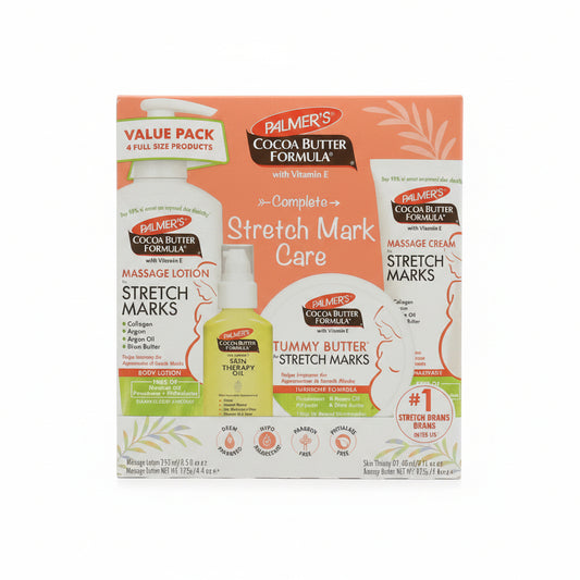 Palmer's Cocoa Butter Formula Complete Stretch Mark Care Kit 4 piezas