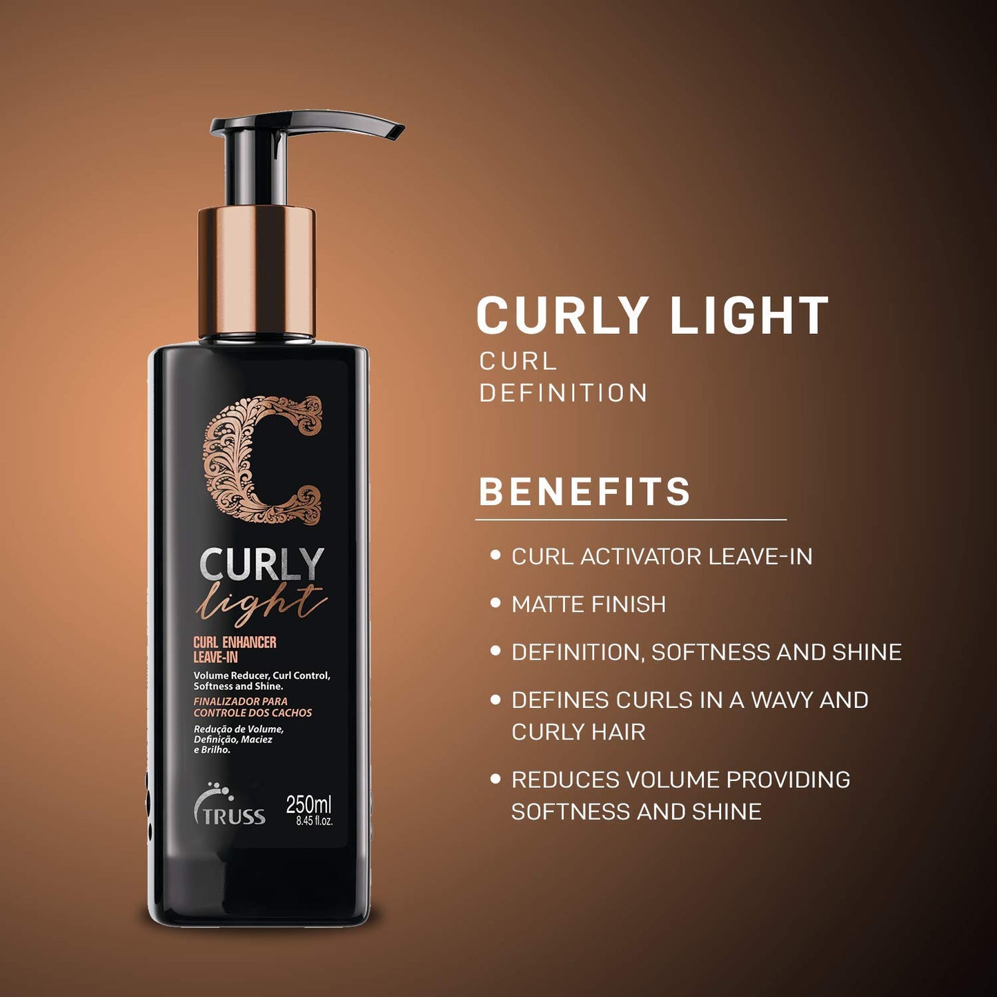 TRUSS Professional Curly Light Curl Enhancer Leave-In