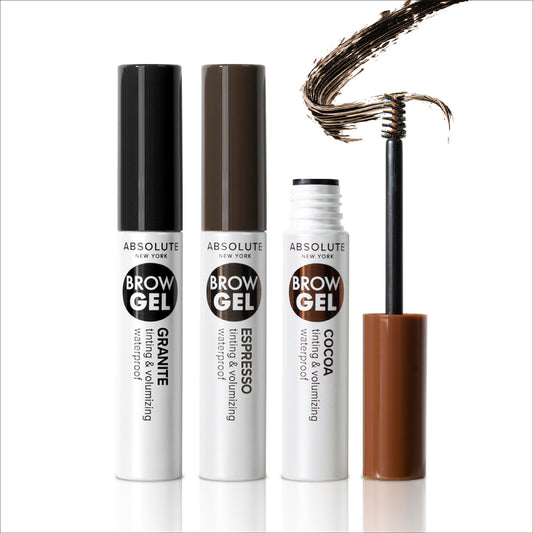 Absolute New York Tinting & Volumizing Waterproof Brow Gel 6g