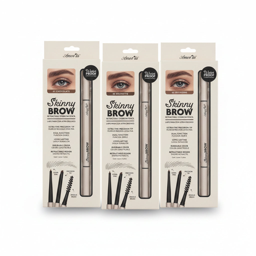 Amor Us Skinny Brow Retractable Eyebrow Pencil 1 pz