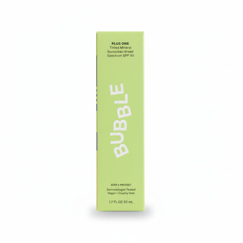 Bubble Plus One Tinted Mineral Sunscreen Broad Spectrum SPF 40 50 ml