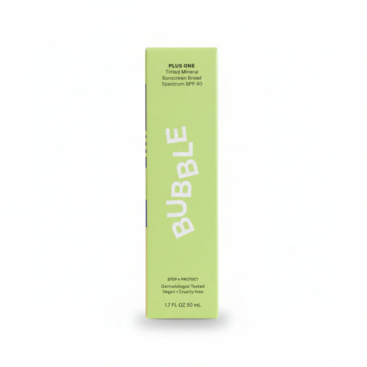 Bubble Plus One Tinted Mineral Sunscreen Broad Spectrum SPF 40 50 ml