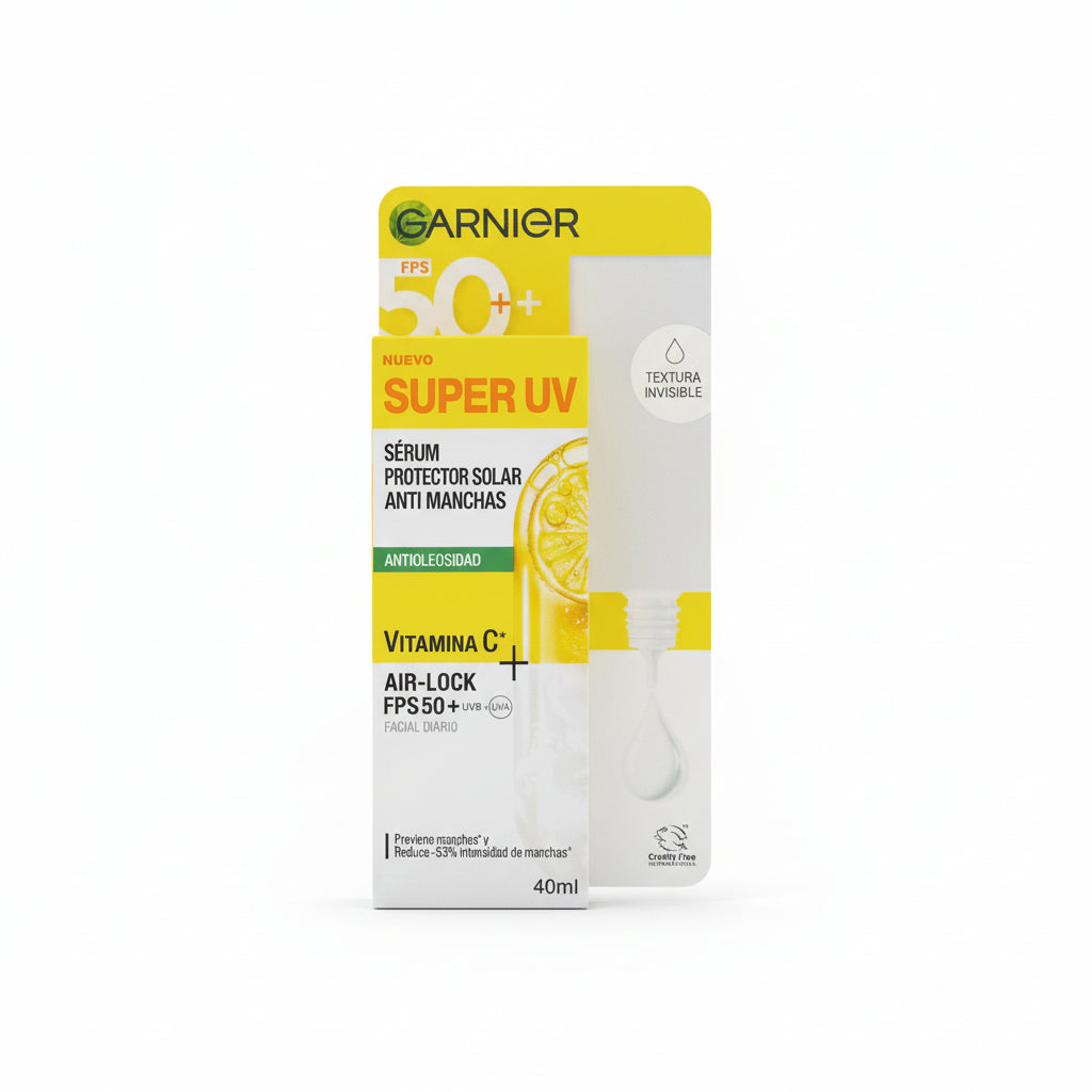 Garnier SkinActive Express Aclara Super UV Sérum Protector Solar Anti-Manchas 40 ml