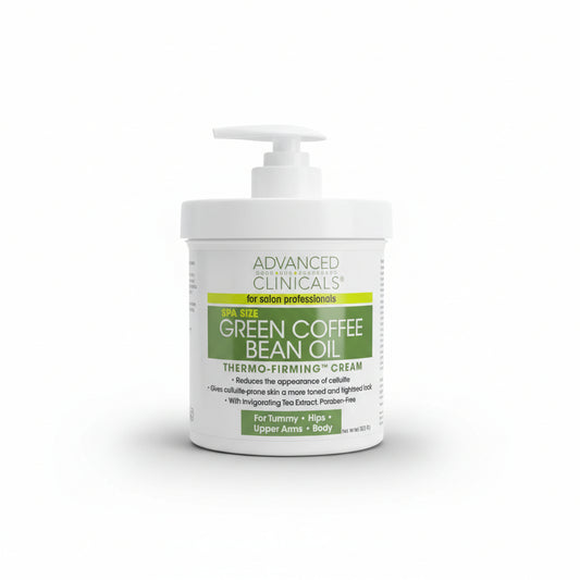Advanced Clinicals Green Coffee Bean Oil Thermo-Firming Cream 454g