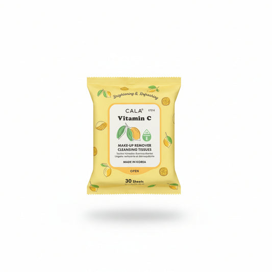 Cala Vitamin C Make-Up Remover Cleansing Tissues 30 Sheets